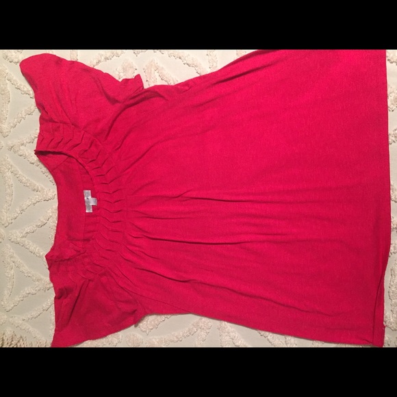 Pleated dress top