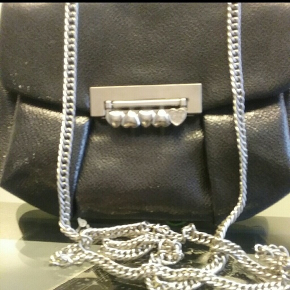 Dark Gray Charming Charlie Purse With Chain