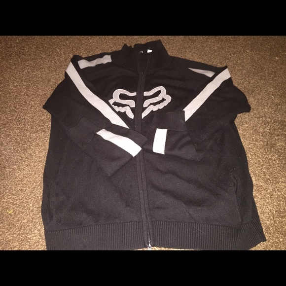 Fox Racing black/gray sweater