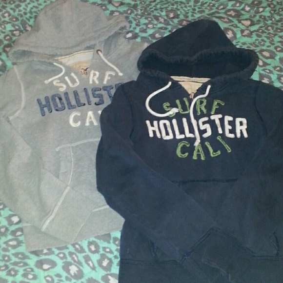 2 mens Hollister Hoodies