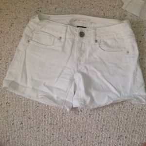 American Eagle White Shorts