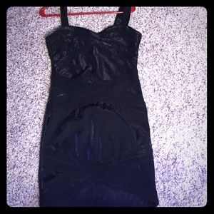 Black mini dress size 10