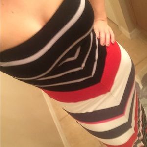 🤑SALE🤑 Chevron Stripe Maxi