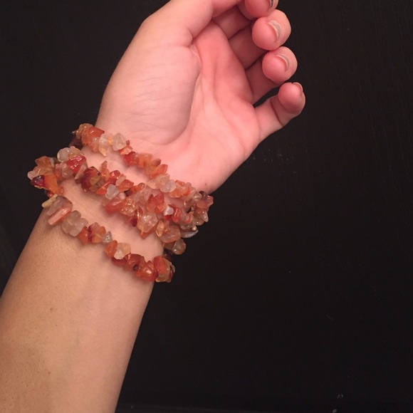 Orange/brown bracelet - Picture 3 of 3