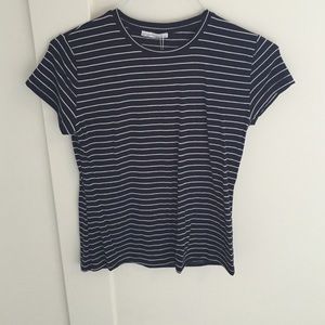 Never worn Striped tee from Zara. Medium