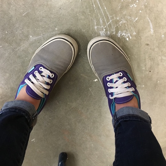 Vans! Purple&Blue - Picture 4 of 4