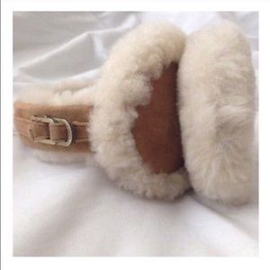 UGG chestnut wired earmuffs