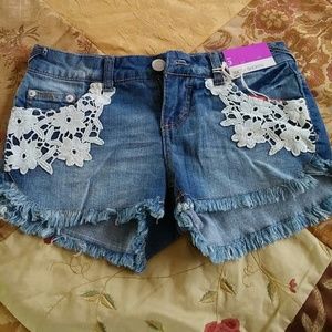 🏖NWT Cute Lace Short Shorts🏝