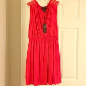 Red Kardashian Kollection dress