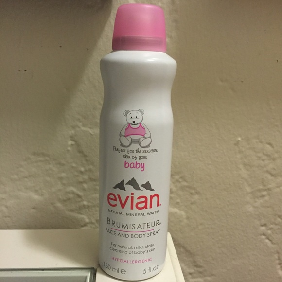 Evian Other Evian Brumisateur Baby Spray 5 Ml 5 Fl Oz Poshmark