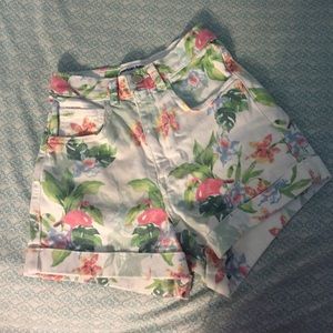 American apparel high waisted shorts