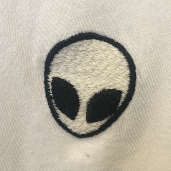 Alien patch baseball tee - Picture 3 of 4