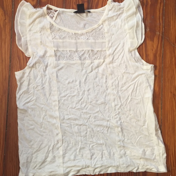 H&m dressy top small shirt
