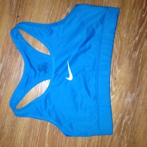 Light blue Nike sports bra