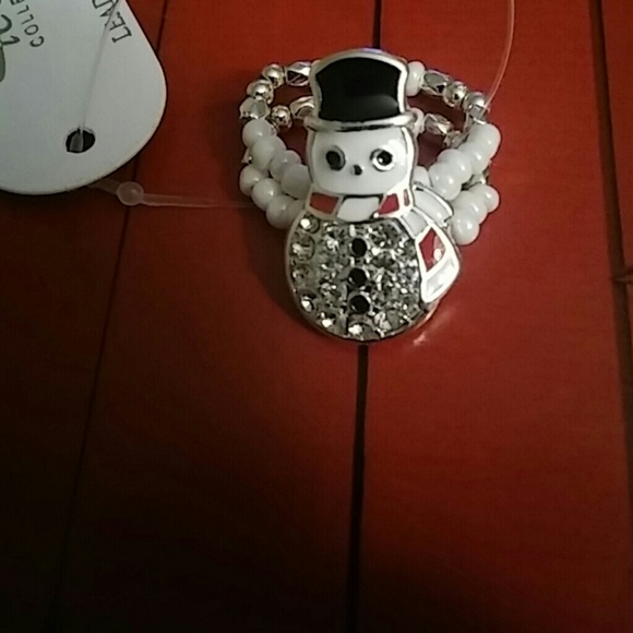 Snowman bead ring - Picture 3 of 3