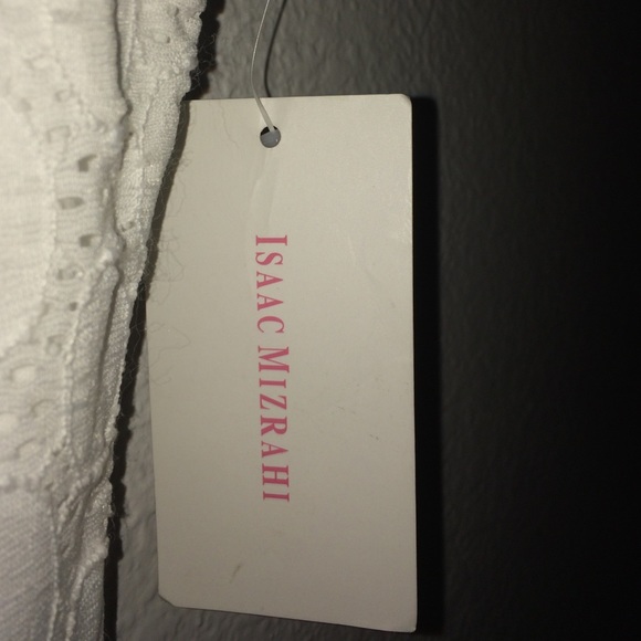 White Isaac Mizrahi dress