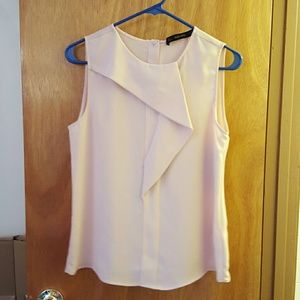 Peach Zara top NWT