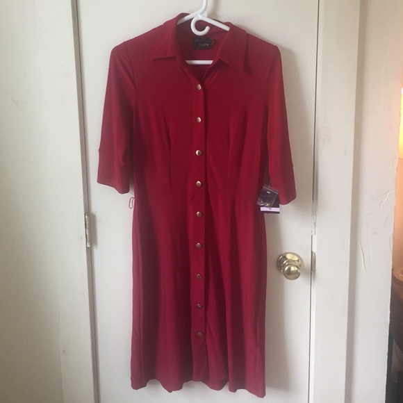 Red dress