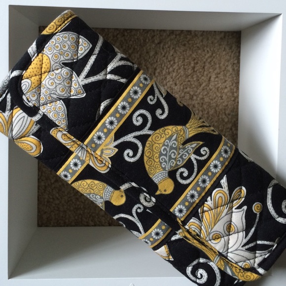 Vera Bradley Yellow Bird clutch bag