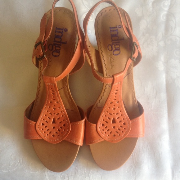 Indigo by Clarks strappy wedges