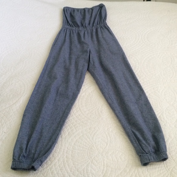 American Apparel Chambray jumpsuit