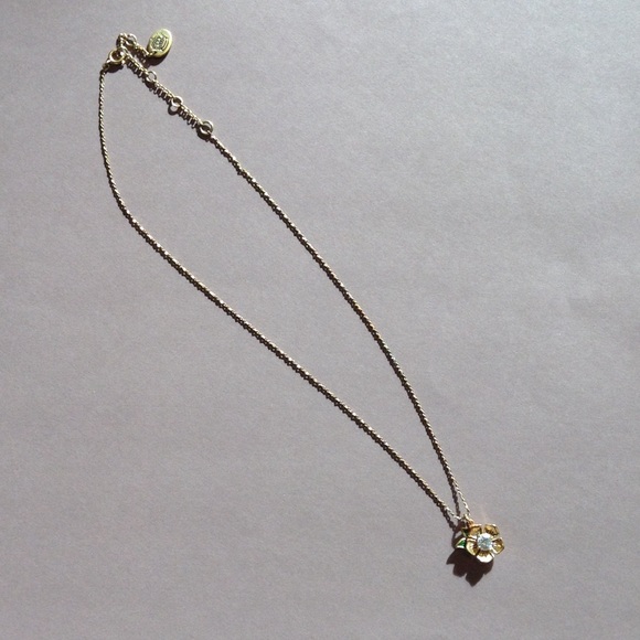 Juicy couture hibiscus necklace