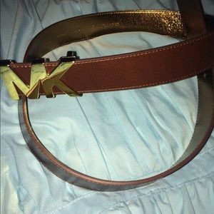 Michael Kors logo belt