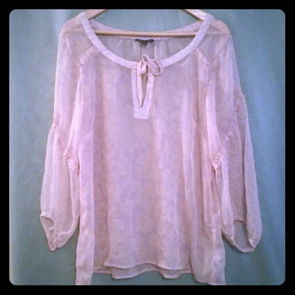 NWOT AE Sheer Pullover