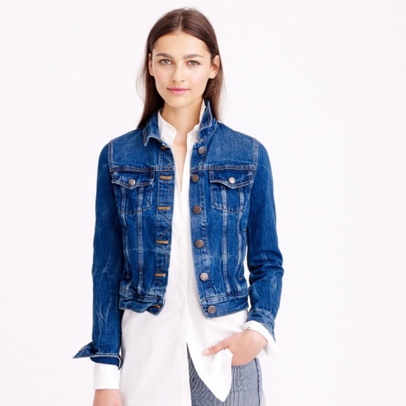 J. Crew - Vintage Denim Jacket - Picture 2 of 3