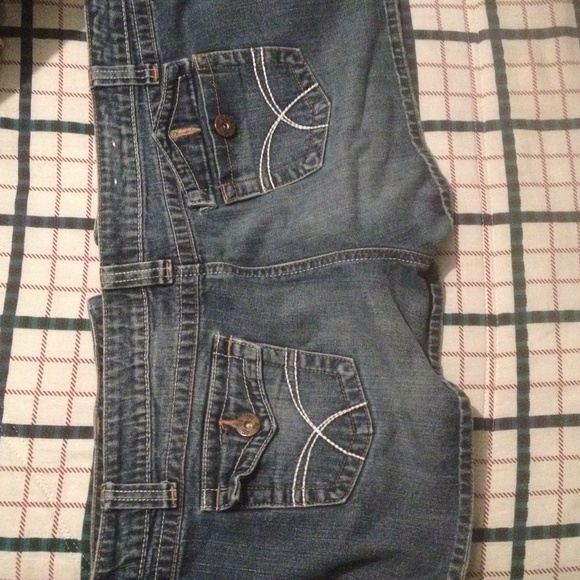 So brand denim shorts