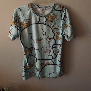 Handsome Squid Ward Shirt