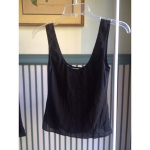 Diane Von Furstenberg sheer silk top