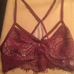 ❤️NWT Sexy Red Lace Bralette for Ash❤️