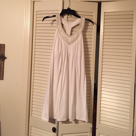 White Cotton Dress