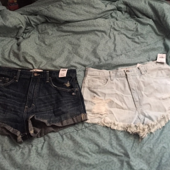 Hollister Pants - Hollister jean shorts bundle