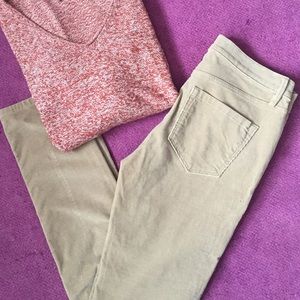Sale! Ann Taylor Loft Tan Corduroys Size 2