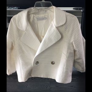 White Chaiken Size 8 Blazer