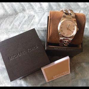 Michael Kors MK3392 Channing Silver-Tone Watch