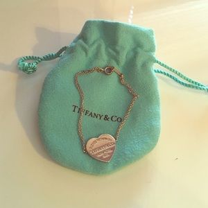 Return to Tiffany medium heart tag bracelet