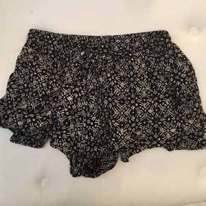 flowy tribal shorts
