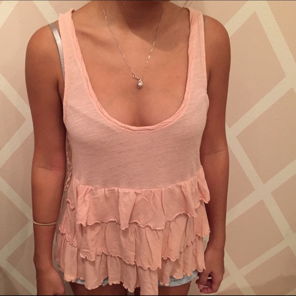 Guess salmon top