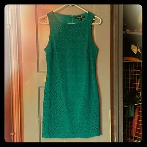 Crochet blue/green Dress