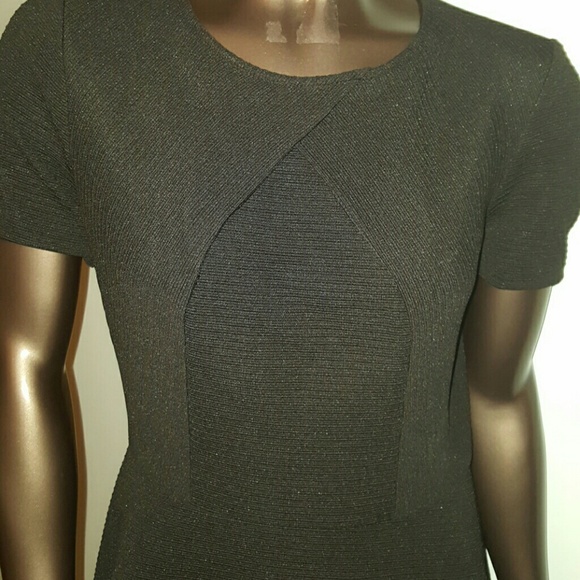 NWT BLACK SKATER DRESS - Picture 2 of 4