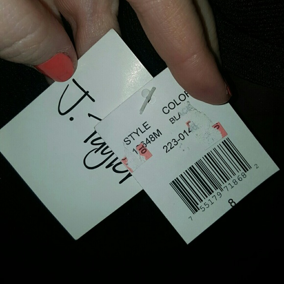 NWT BLACK SKATER DRESS - Picture 4 of 4