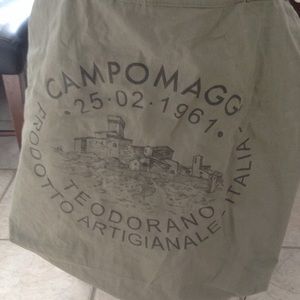 Campomaggi washed leather bag