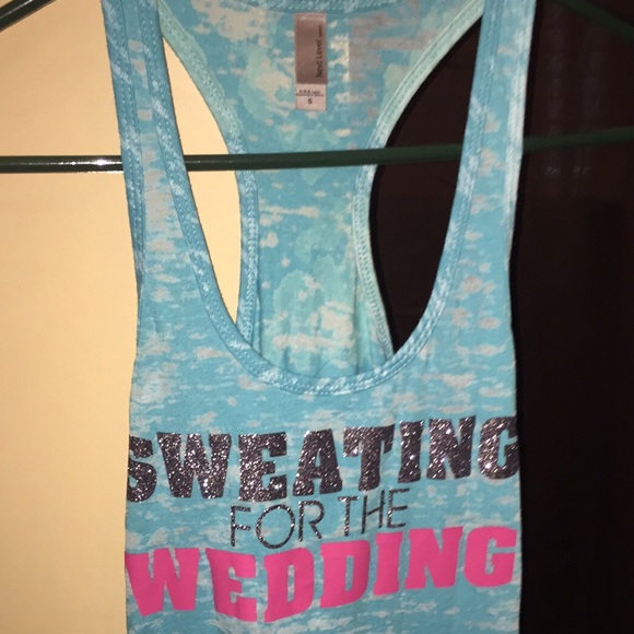Very cute wedding tank Top