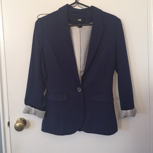 H&M Jackets & Blazers - Navy blue blazer
