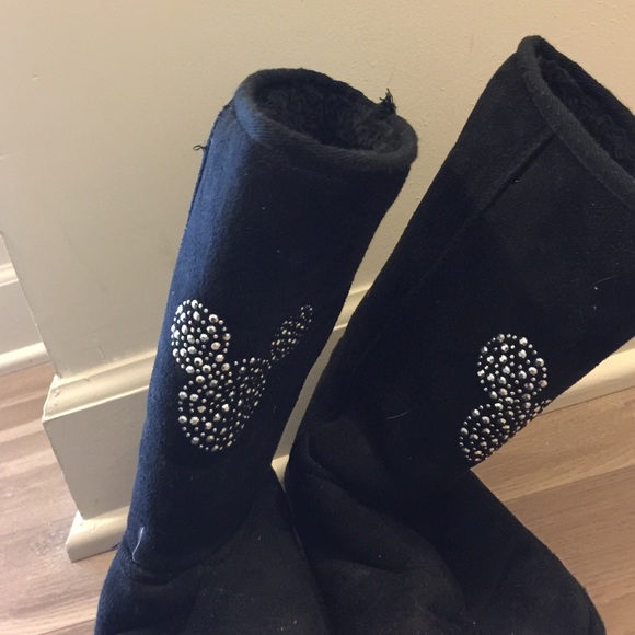 Mickey Mouse boots size 7