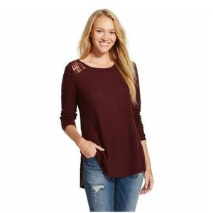 NWT Plum Loose Top