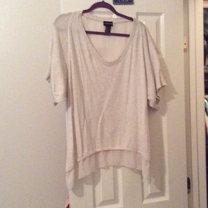 Cream Central Park west top